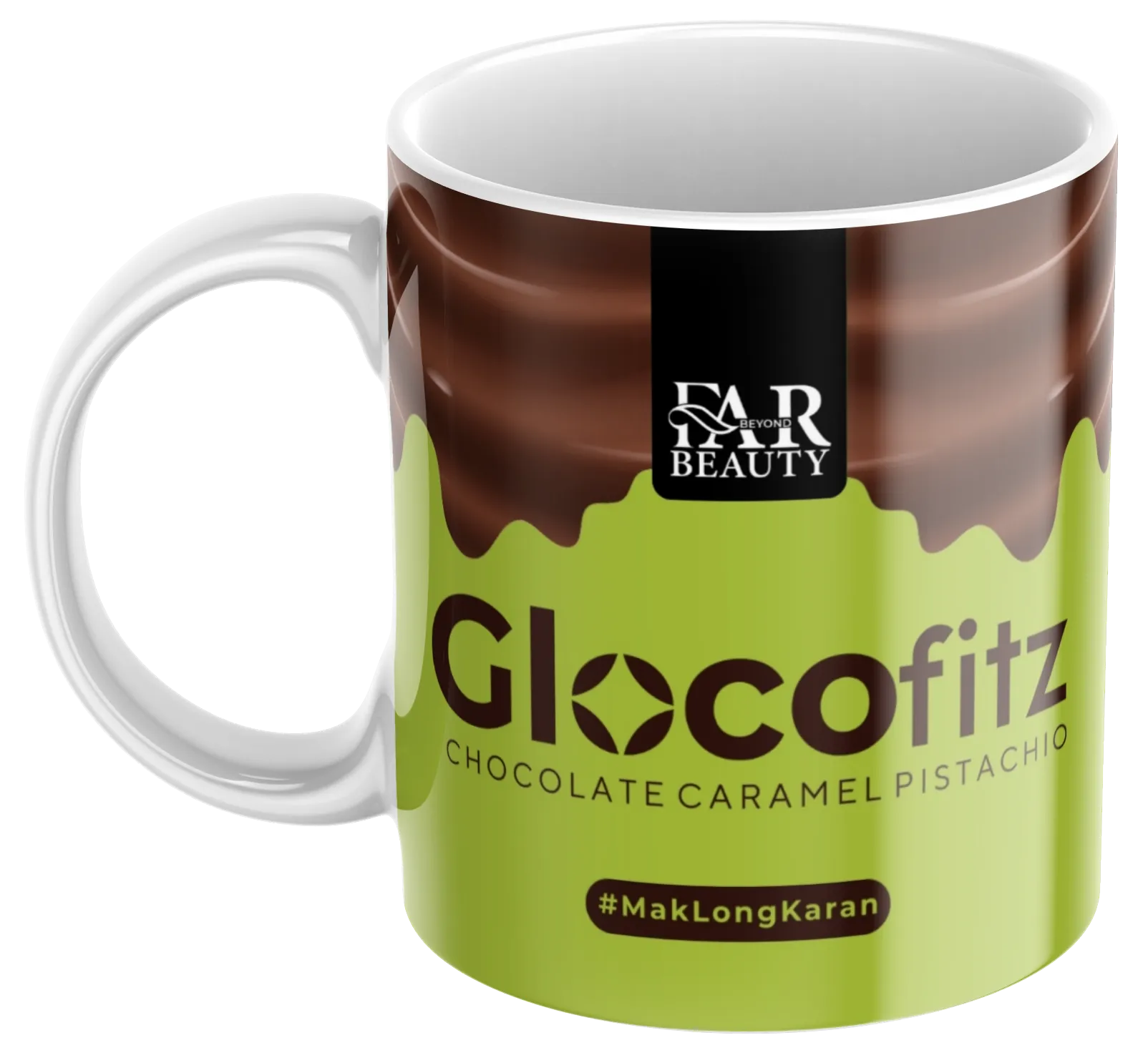 MUG KACA GLOcoFITZ EKSKLUSIF 300ML - ID176V178 1